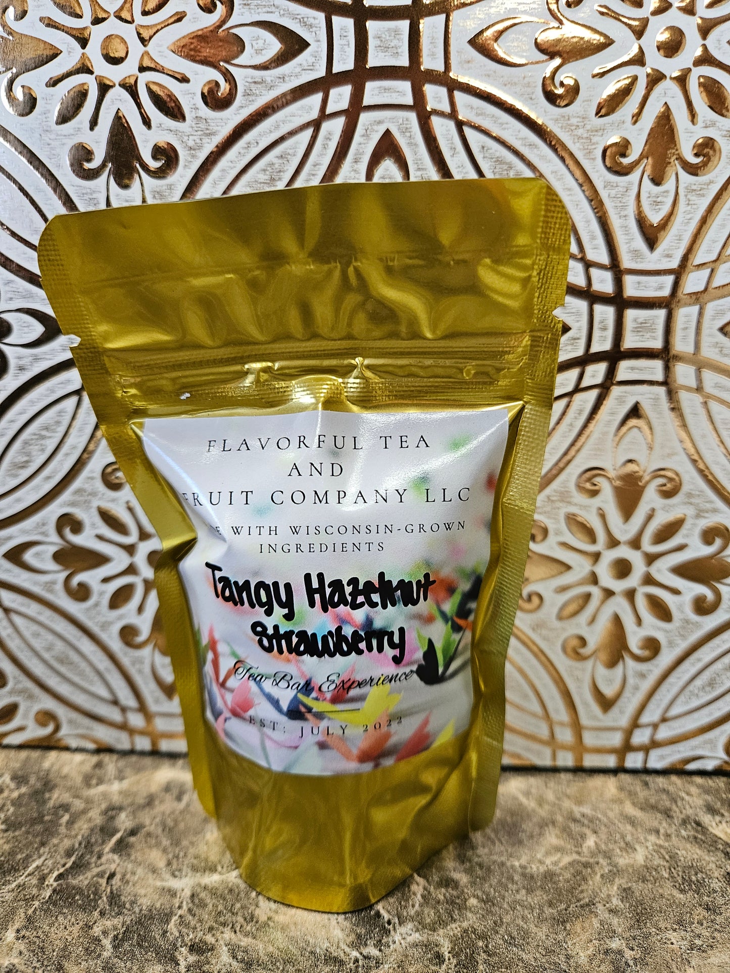 Tangy Hazelnut Strawberry Tea