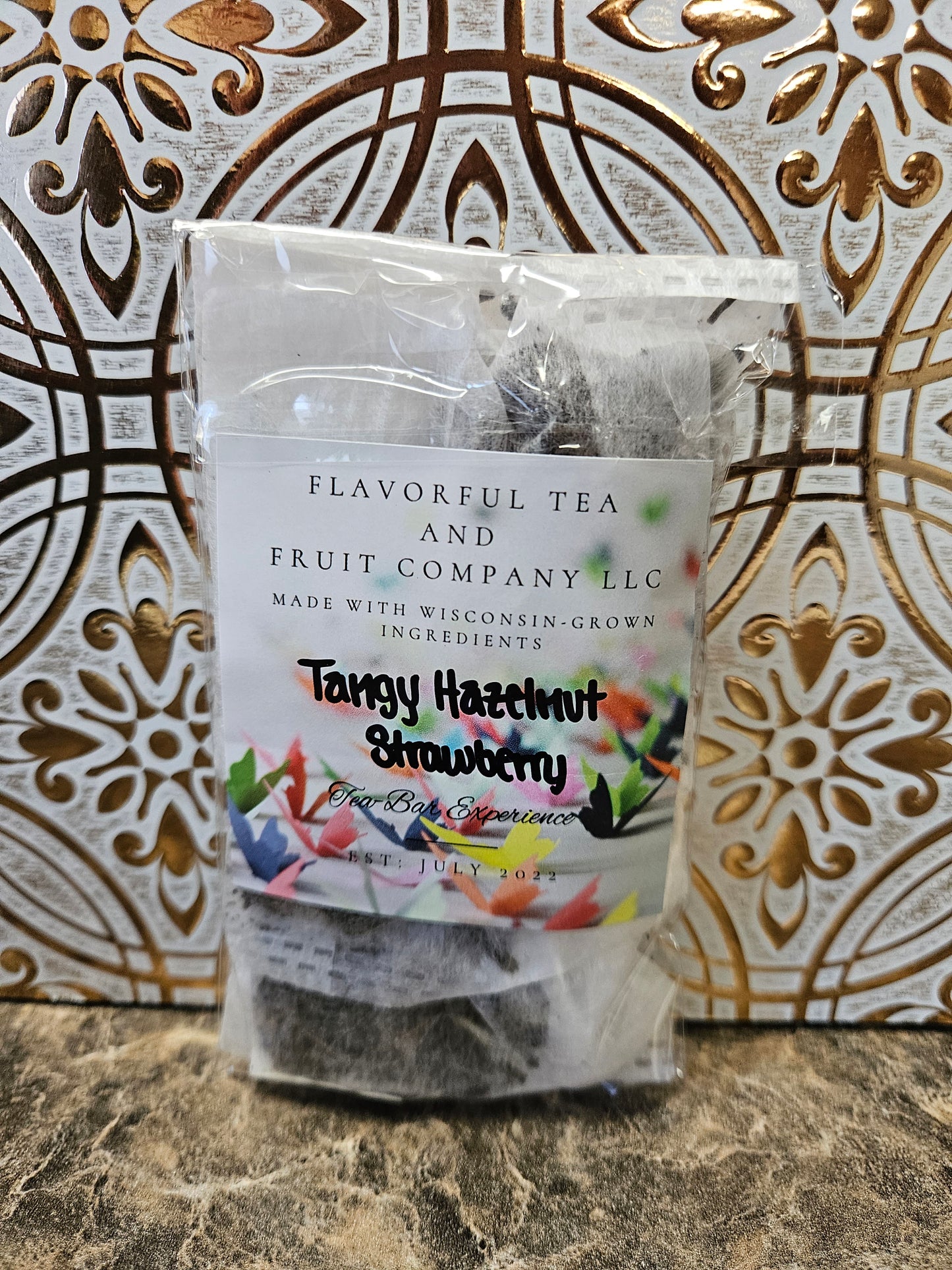 Tangy Hazelnut Strawberry Tea