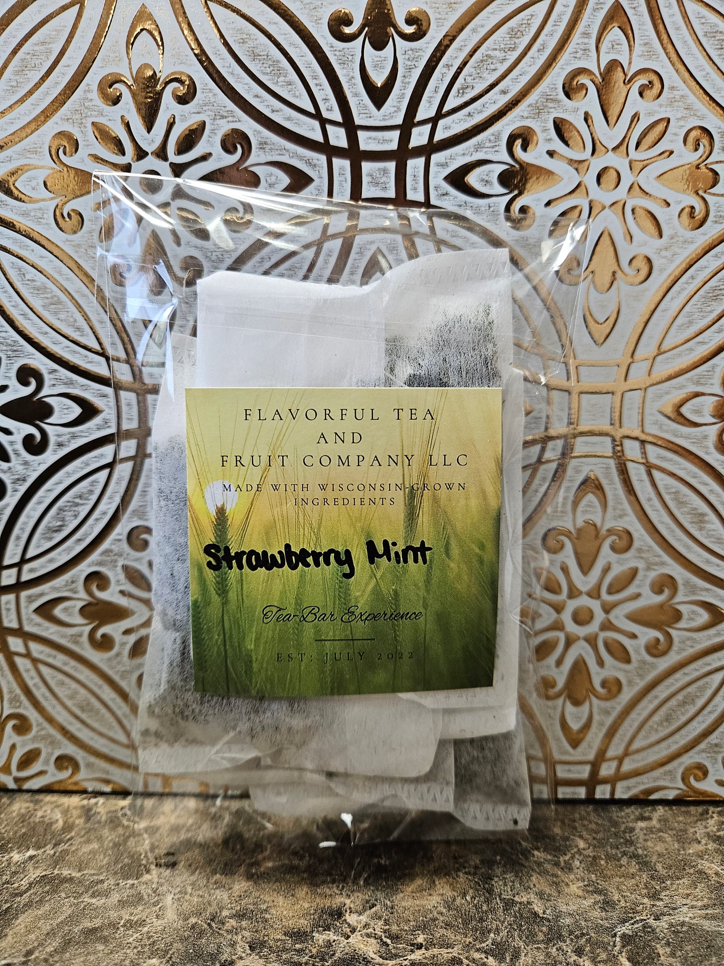 Strawberry Mint Tea