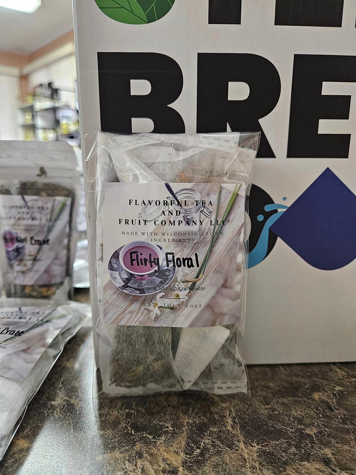 Flirty Floral Tea