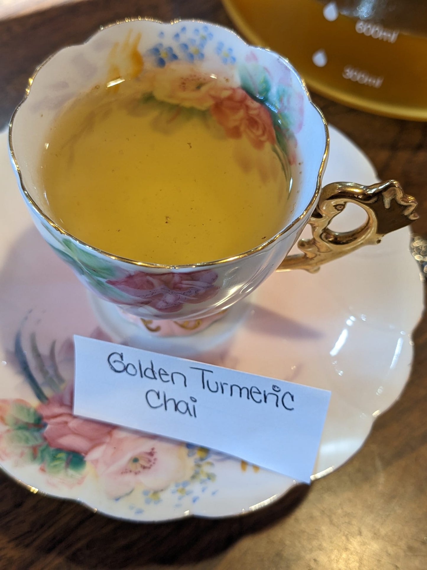 Golden Turmeric Chai Tea