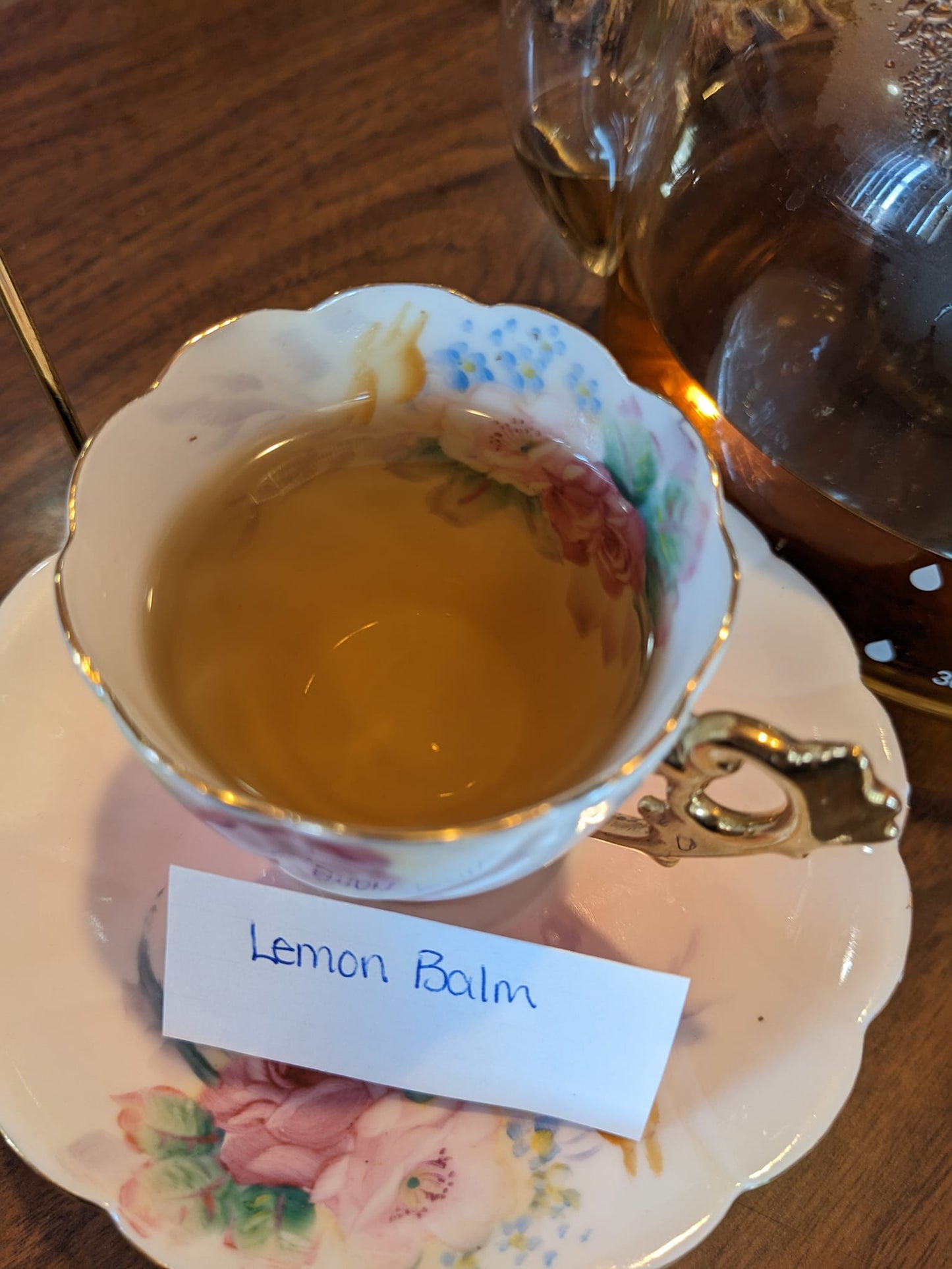 Lemon Balm Tea
