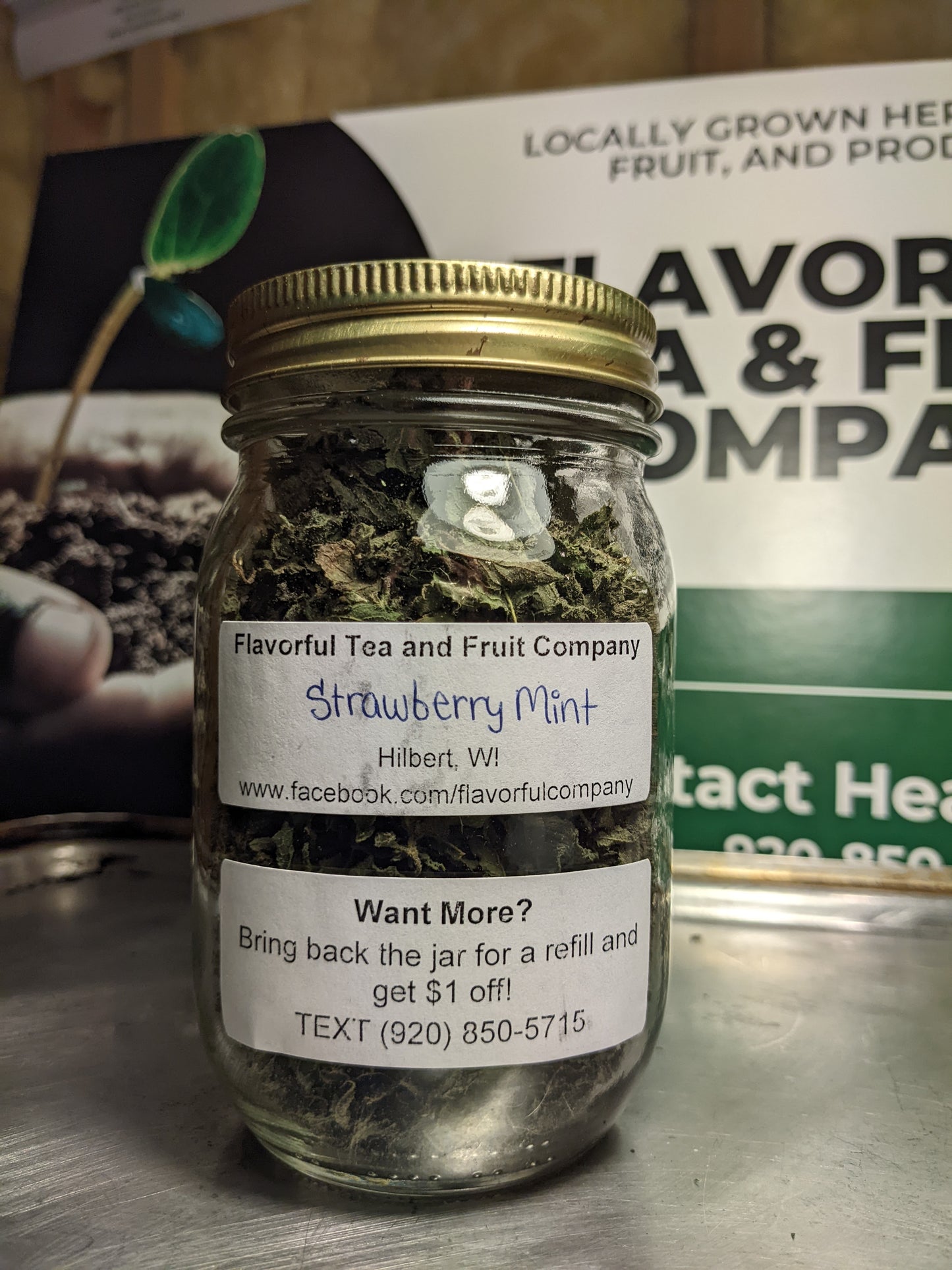 Strawberry Mint Tea