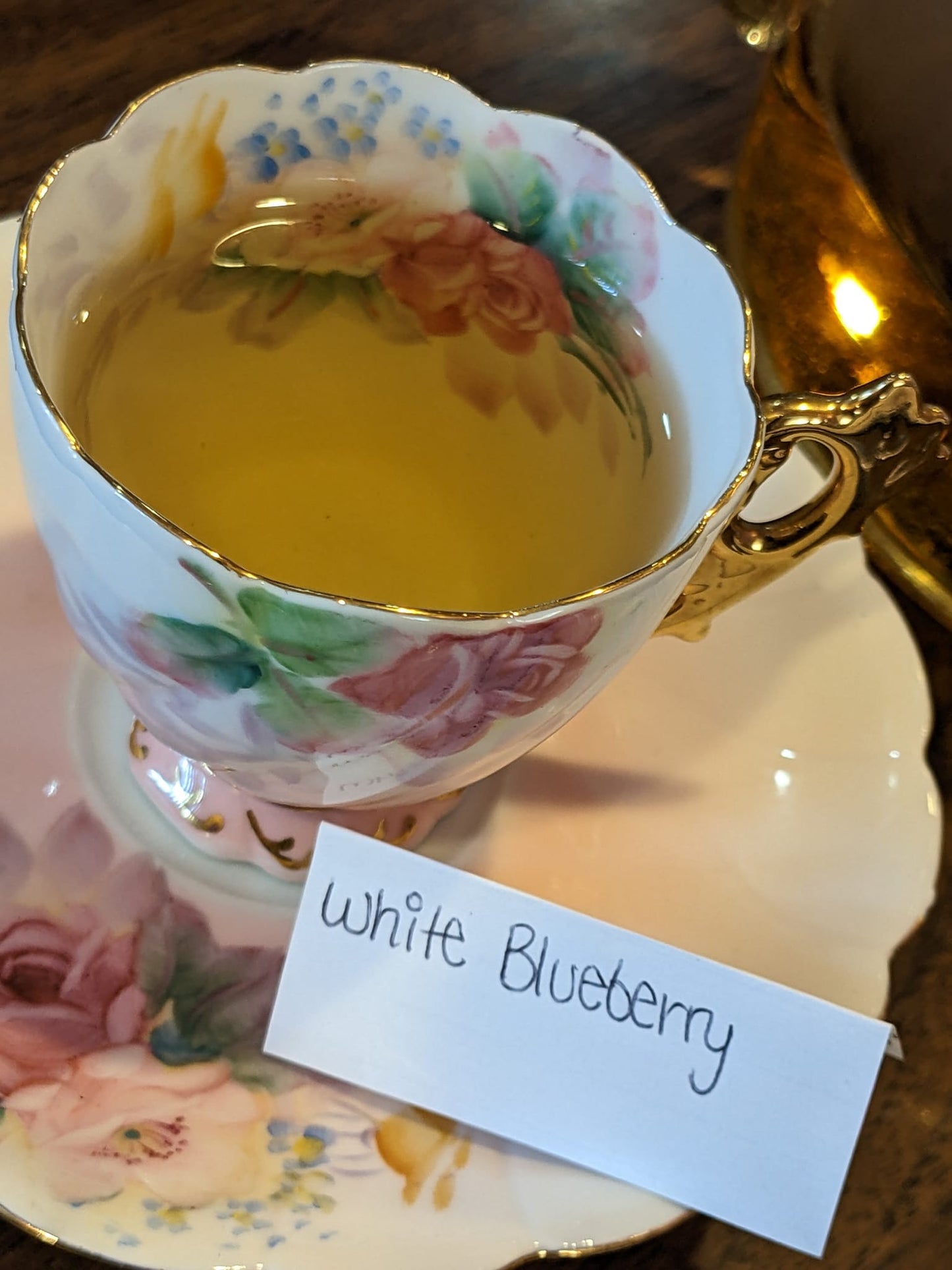 White Blueberry Tea